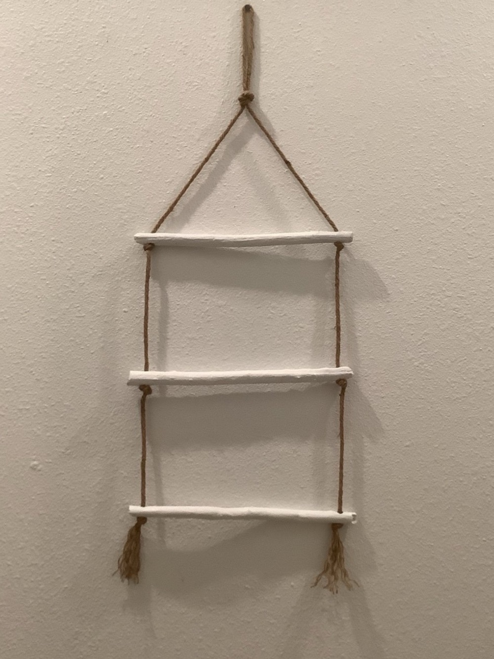 Driftwood Art, Hanging Driftwood Towel, Blanket Holder , Driftwood Coastal - Picture 2 of 6